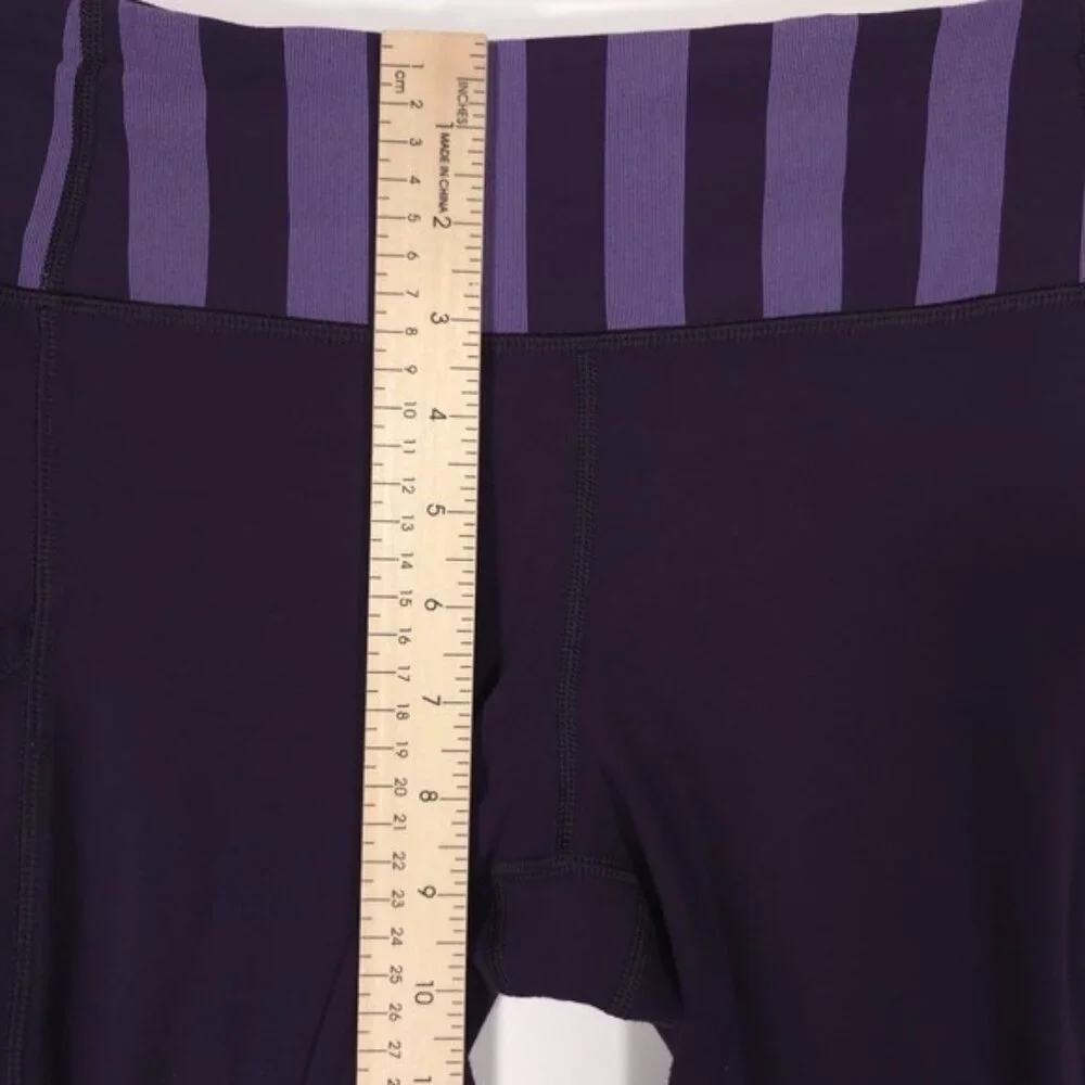 Lululemon Women's Size 8 Deep Zinfandel‎ Speed Tight Brushed Interlock Leggings